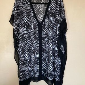 Merona Beach Kimono Pullover size Large